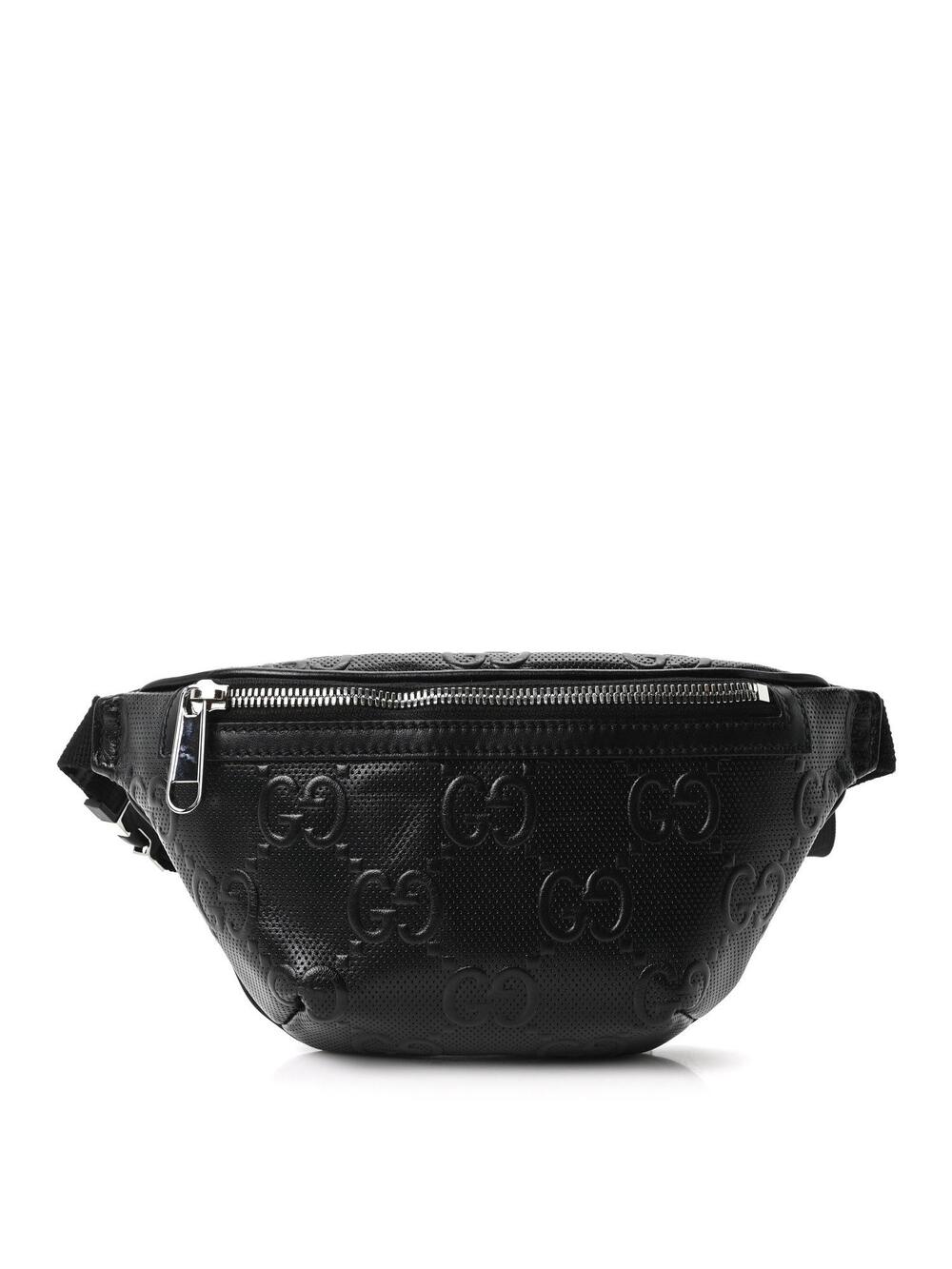 Gucci Calfskin Gg Tennis Embossed Belt #267561G99B